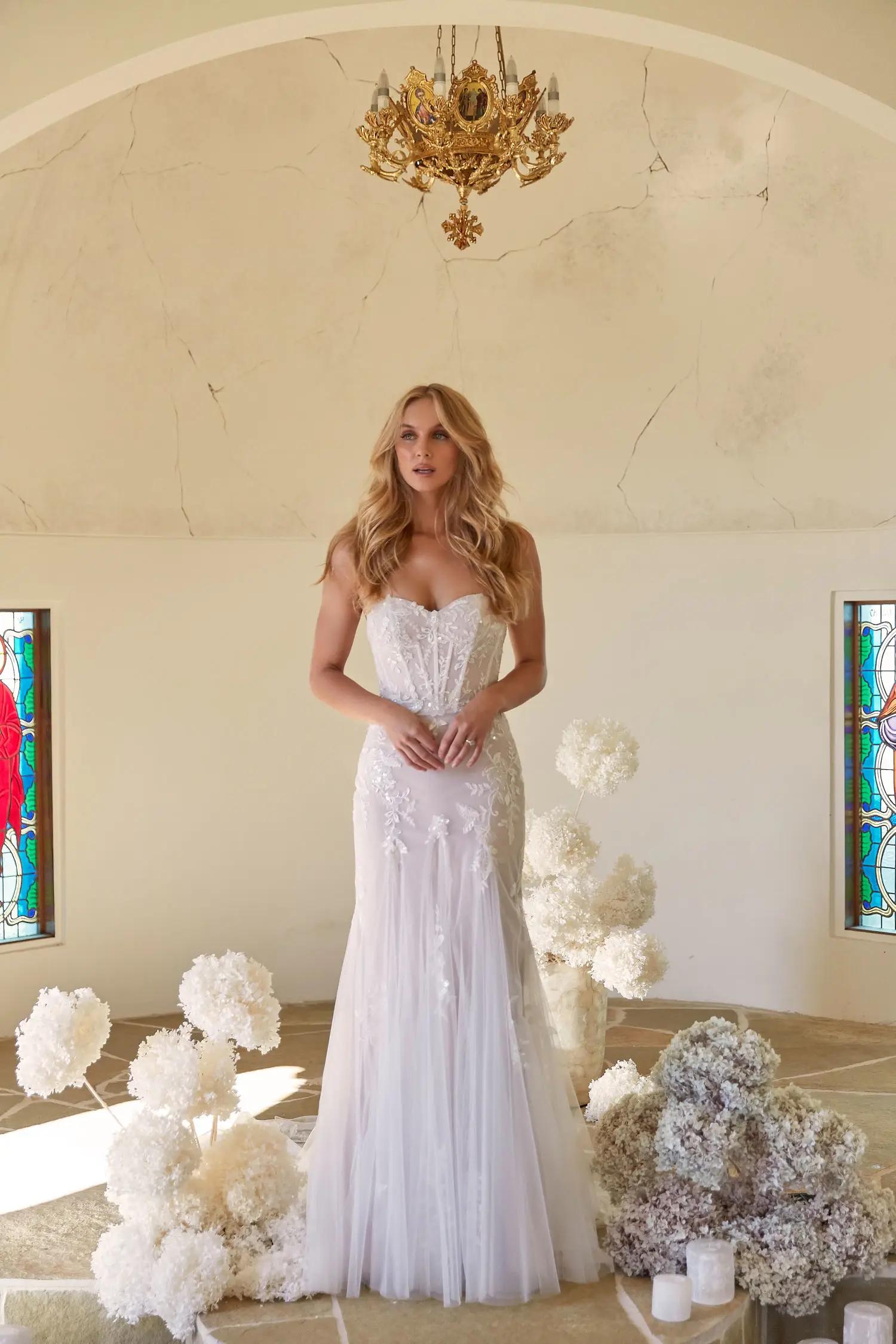 Embrace Romance: Madi Lane&#39;s Dreamiest Bridal Designs Image