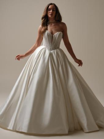 Maggie Sottero Style #Tina #0 default Ivory (gown with Natural Illusion) thumbnail