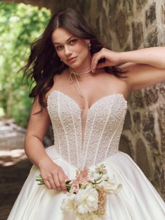 Maggie Sottero Style #Tina #4 default Ivory (gown with Natural Illusion) thumbnail