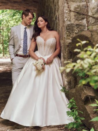 Maggie Sottero Style #Tina #2 Ivory (gown with Natural Illusion) thumbnail