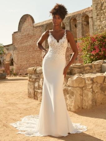Maggie Sottero Style #Baxley #0 default All Ivory (gown with Ivory Illusion) thumbnail