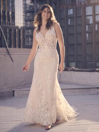 Maggie Sottero Style #Estella #0 default Ivory (gown with Natural Illusion) thumbnail