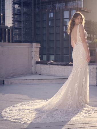 Maggie Sottero Style #Estella #1 default Ivory (gown with Natural Illusion) thumbnail