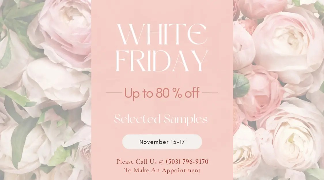 Mobile White Friday Sample Sale Banner